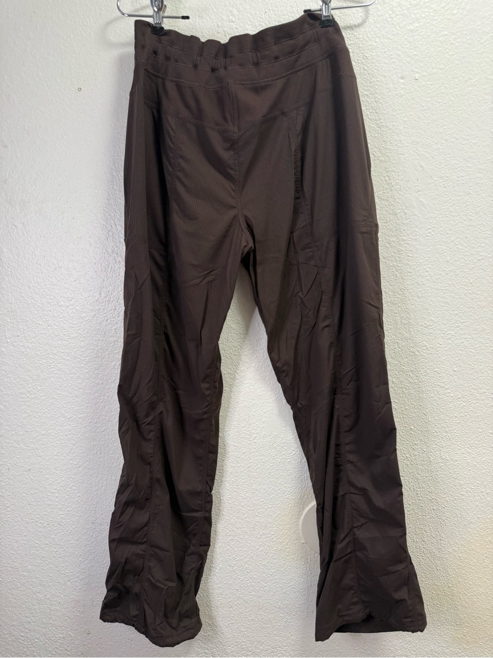 lululemon dance estudio 32” women size 10 Wide-Leg Drawstring Pants — Brown - Picture 7 of 11